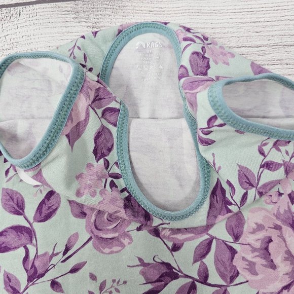 Rags Floral "Duh" Romper‎ Size 2T - Picture 4 of 4